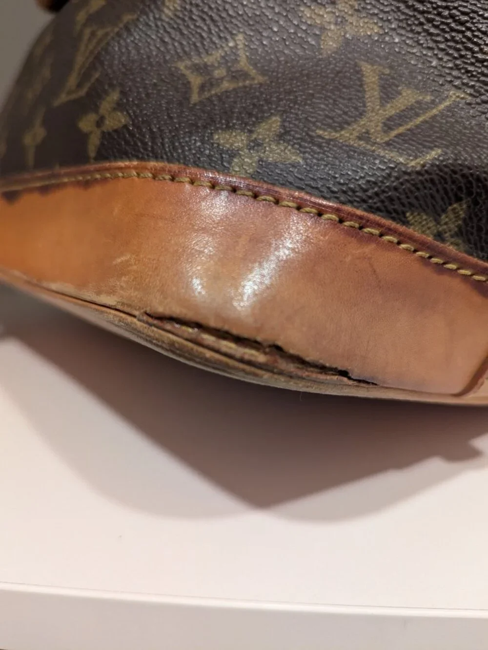 Louis Vuitton materials monogram